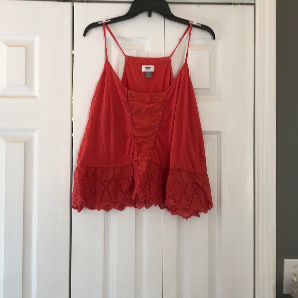 Coral summer tank top